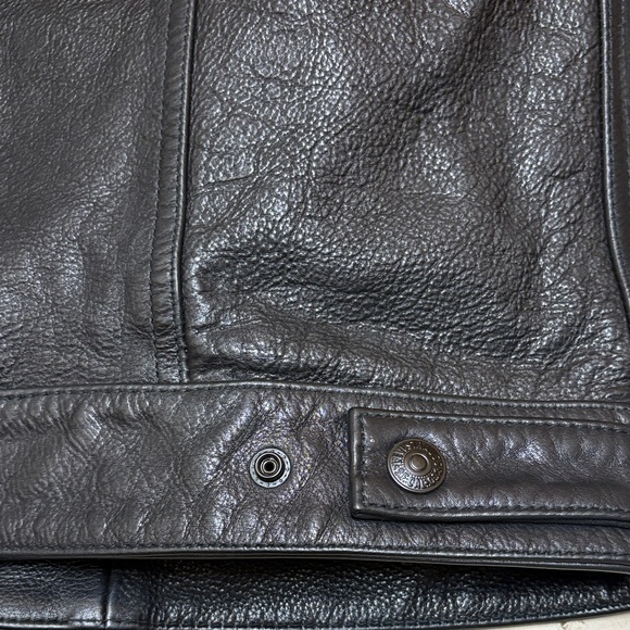 Men's Black Denim Jacket size M - Picture 13 of 15